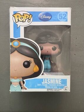Funko Jasmine Vinyl Figure #52 - Light Blue and Gold Accents